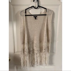 Fang Macrame Vest